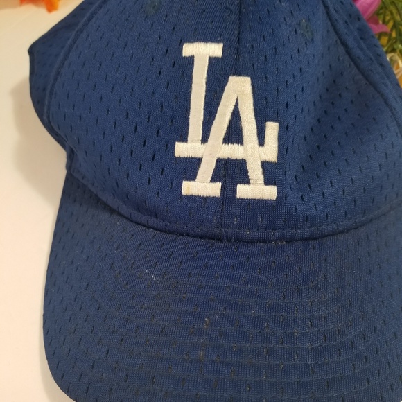 Vintage LA Dodgers Hat Velcro Closure - Picture 5 of 8